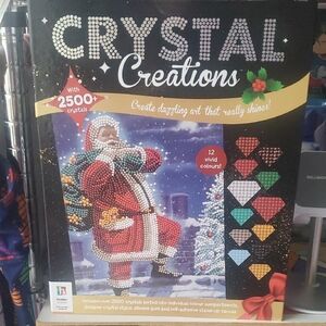 Crystal Creations Santa Art Kit